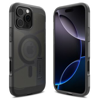 Spigen Tough Armor T MagSafe, frost black - iPhone 16 Pro Max