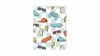 Okładka na dokumenty ucznia pion skate