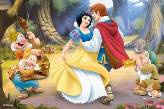 Puzzle 54 mini Księżniczki 4 TREFL