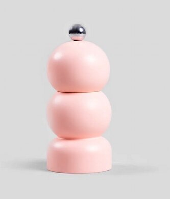 Mlýnek na koření | SPICE BUBBLE | pastelová růžová | 12 cm | 722141