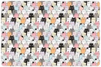 Podkład na biurko 38x58 z nadrukiem Koty, Biurfol