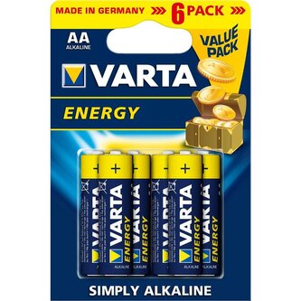 Varta LR6 6BP AA Energy Alk