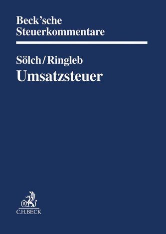 Umsatzsteuergesetz (mit Fortsetzungsnotierung). Inkl. 89. Ergänzungslieferung