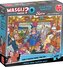JUMBO Puzzle WASGIJ Mystery 9: Velká vlaková loupež 1000 dílků