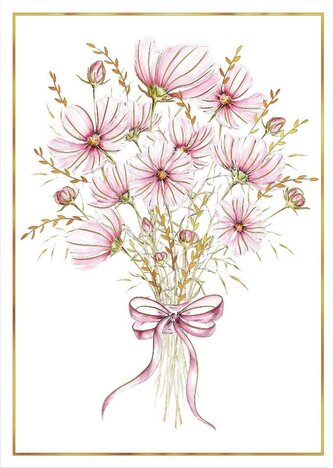 Karnet B8 mini Kosmosy