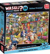 JUMBO Puzzle WASGIJ Mystery 28: Kočičí šílenství 1000 dílků