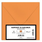 Koperty KW pomarańczowe 10szt