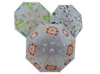 Parasol dziecięcy z gwizdkiem Zwierzątka mix