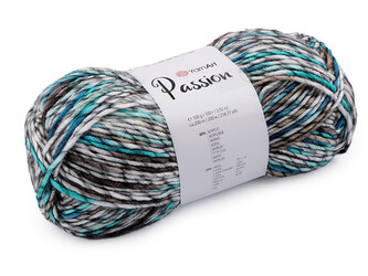 Pletací příze Passion 100 g - 1 ks - 5 (1241) tyrkys