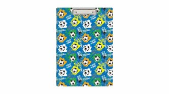 Klip A4 deska football