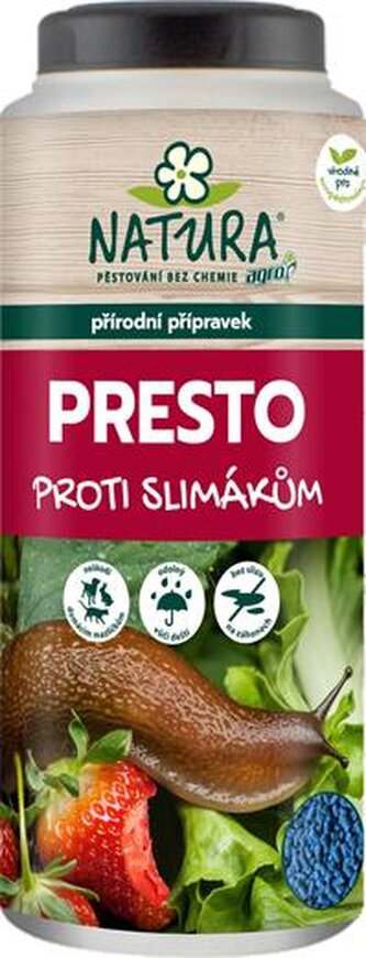 Přípravek Agro  NATURA PRESTO na slimáky 500 g
