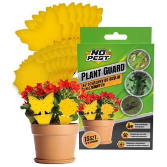 NO Pest Lepy do květináčů proti hmyzu. 15ks