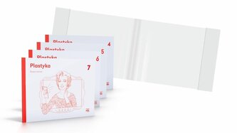 Okładka standard P2-208 pozioma bezbarwna (25szt)