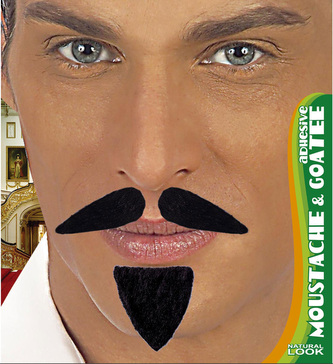 Widmann Sada vousů retro černé