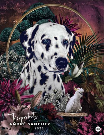 André Sanchez: Tierporträts Posterkalender 2026