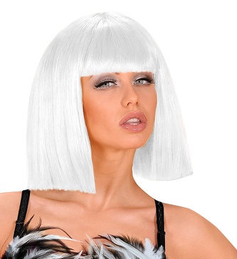 Widmann Paruka dámská bílá s ofinou