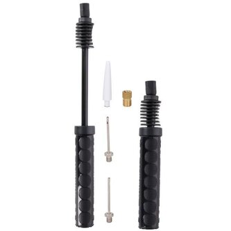 Pompka do piłek 23,5cm z igłą i akcesoriami