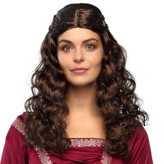 Boland Hnědá dámská historická paruka