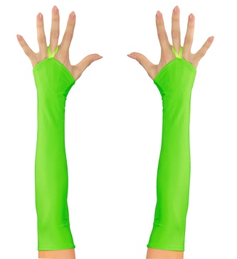 Widmann Rukavičky zelené  s poutkem na prst