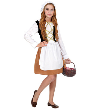Widmann Historický kostým vesničanky velikost 128