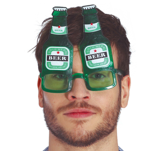 Fiestas Guirca Brýle pivní láhve