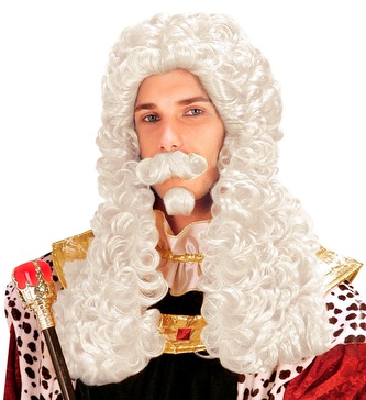 Widmann Paruka historická s vousy Soudce