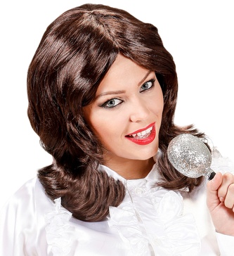 Widmann Paruka dámská hnědá 70´léta