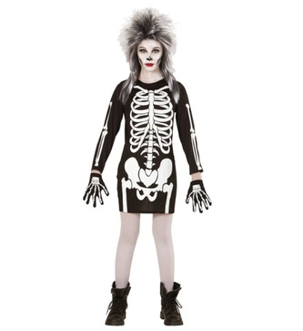 Widmann Dětský kostým kostlivec velikost 140