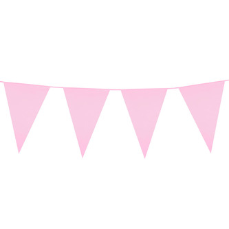 Boland Světle růžová girlanda 10m