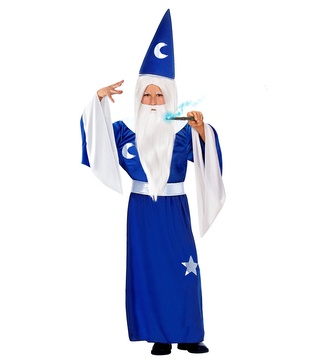 Widmann Dětský kostým čaroděj velikost 158 cm
