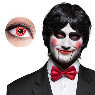 Boland Kontaktní čočky červená spirála