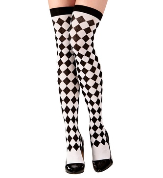 Widmann Dámské nadkolenky kostičkované