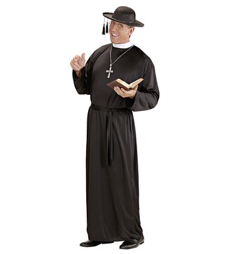 Widmann Kostým mnich černý velikost XL