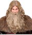 Widmann Hnědá paruka s plnovousem Viking