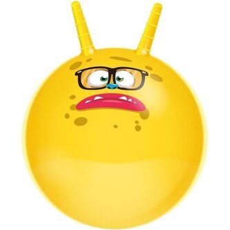 Piłka do skakania z rogami żółta 45cm