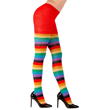 Widmann Punčocháče klaun duhové velikost XL