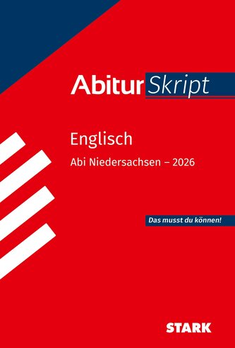 STARK Englisch - AbiturSkript Niedersachsen 2026