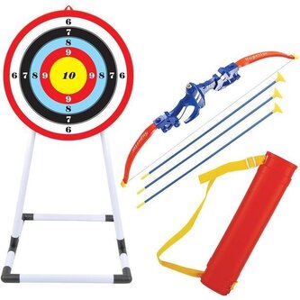 Łuk dla dzieci 76cm, tarcza i 3 strzały