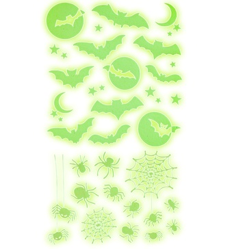 Widmann Halloweenské samolepky 21x15 cm