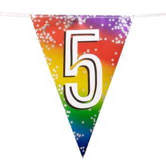 Boland Narozeninová  girlanda '5' (6 m)