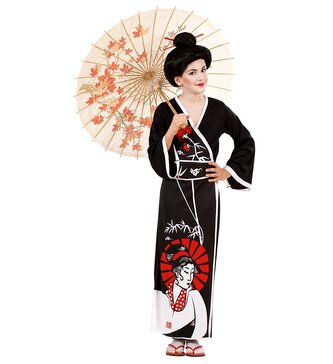 Widmann Kostým Gejša velikost 140 cm