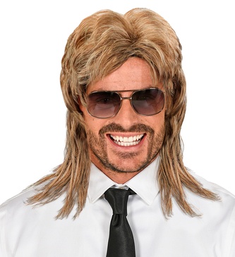 Widmann Pánská hnědá paruka retro