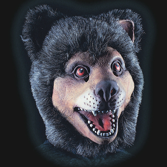 Carnival Toys Maska medvěda s chlupy