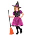 Widmann Kostým čarodějnice dětský černorůžový vel. 116