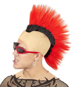 Widmann Paruka pankáče s červeným čírem