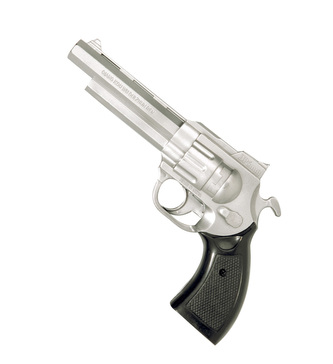 Widmann Revolver stříbrný plastový