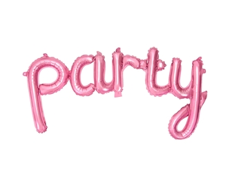 PARTYDECO Foliový balónek Party růžový