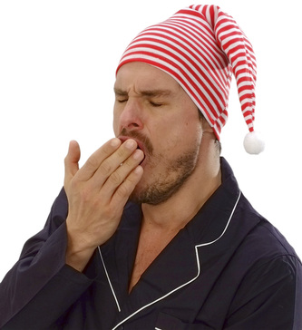 Widmann Čepička na spaní červeno-bílá