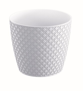 Květináč ORIENT - bílá 25,8 cm