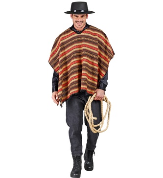 Widmann Mexické oboustranné pončo